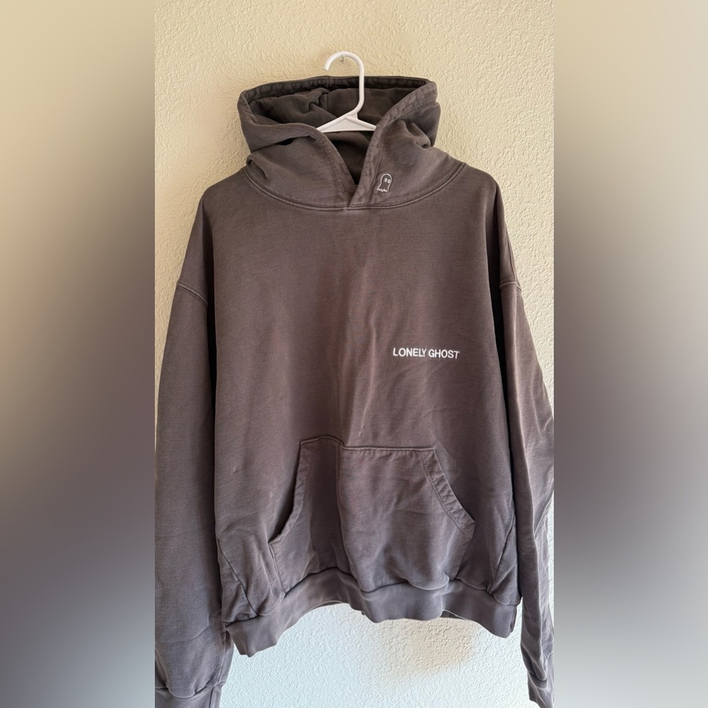 Lonely Ghost Black/ Brown Hoodie